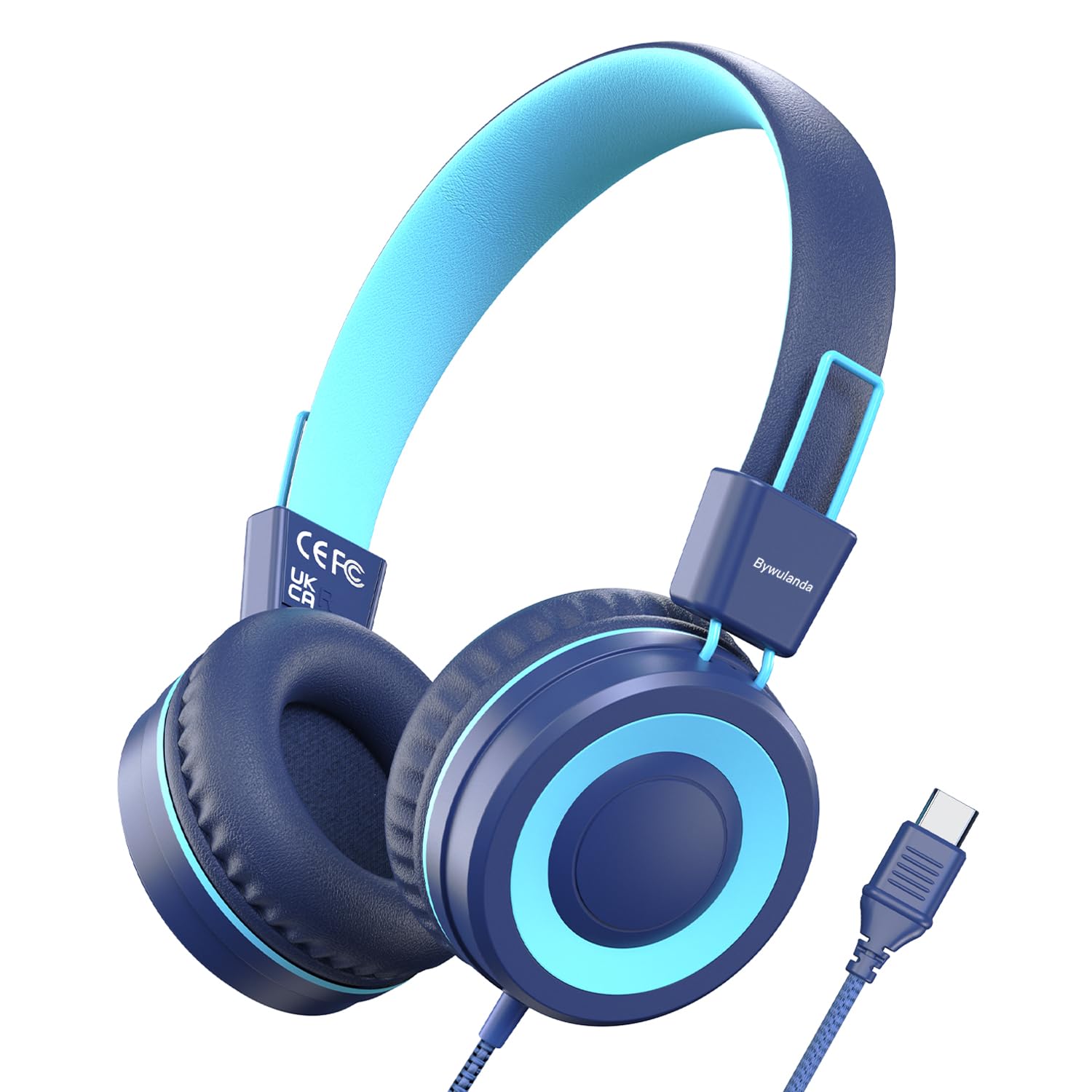 Amazon.com: Bywulanda Upgrade USB Type C Kids Headphone for School